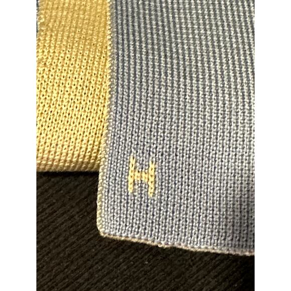 Hermes Tie - 100% Silk Double-sided w Box  Dry clean only Made in France - Picture 4 of 5